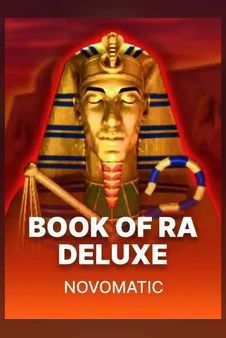 Book of Ra Deluxe pokie poster